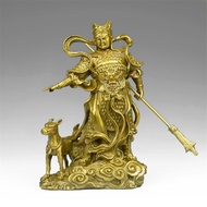 Statue Erlang Roaring Tengu Decoration Brass Yang Yang Erlang God Ornaments Home Brass M9QY