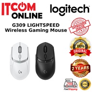 LOGITECH G309 LIGHTSPEED USB WIRELESS GAMING MOUSE (910-007201/910-005293) BLACK/WHITE