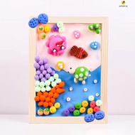 DIY Wooden Picture Frames Air Dry Modeling Clay Photo Frames  for DIY Painting Art Crafts