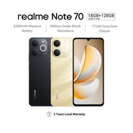 [New] realme Note 70 18GB(6+12)+128GB | 6300mAh Large Battery | ArmorShell Protection | Ultra Slim |