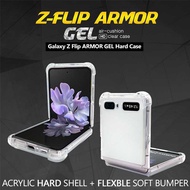 เคสแข็ง แบบใส สําหรับ Samsung Galaxy Z Flip 1 2 3 4