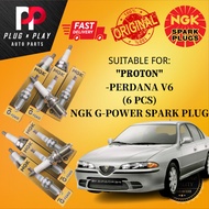 NGK G-POWER PROTON PERDANA V6 ( 6 PCS ) BKR6EGP PLATINUM SPARK PLUG QUALITY PRODUCT 100% ORIGINAL RE