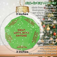New Cross-Border Product Santa Swap Gift Exchange Dice Santa Claus Gift Exchange Dice