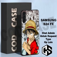 HP Glossy glitter Softcase for type SAMSUNG S24 FEhp Anime Motif/case samsung s24 fe/casing samsung 