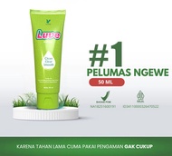 Luve Lubricant Gel Pelumas licin Aman Tahan Lama 50ml