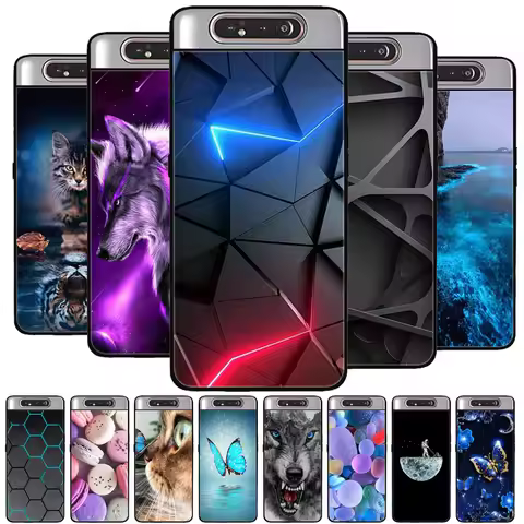 For Samsung A80 Case Silicon Back Cover Phone Case For Samsung Galaxy A80 Cases for Galaxy A 80 A805