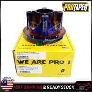 PROTAPER Hub Sprocket Clutch Hub Titanium 4 Lubang Cutting Standard For Y15 Y15ZR Y16 Y16ZR