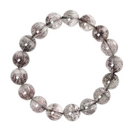 【正佳珠寶】黑超七 頂級聚寶盆黑超七雲母 11.4-11.8mm