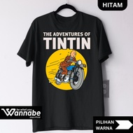 COMIC T1NT1N 40 T-SHIRT SIZE S - 7XL ADULT BIGSIZE JUMBO PREMIUM AND CHILDREN'S T-SHIRT 2 - 13 YEARS