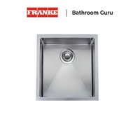 FRANKE Planar Undermount Single Bowl Stainless Steel Sink PZX 110-39