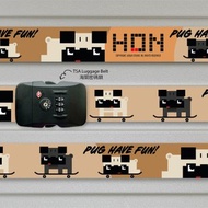 TSA海關密碼鎖行李帶雪納莎犬圖案