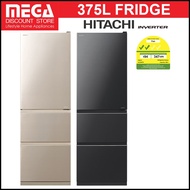 HITACHI R-S38KPS 375L 3-DOOR FRIDGE (2 TICKS)