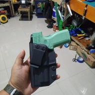 Holster kydex hs hs9 polri iwb kidal sarung pistol hs 9 Kiri