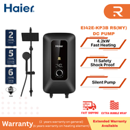 HAIER DC Pump Instant Water Heater with Rain Shower EI42M-BP1W-RS(MY) / EI42E-KP3B RS(MY) / EI38M-BP