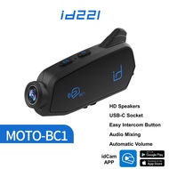 id221 MOTO BC1 Motorcycle Helmet Bluetooth Camera Communicator