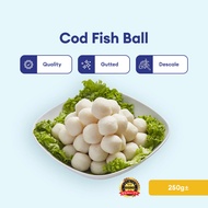 Beacon Mart GroForU Seafood Norway Cod Fish Ball | Bebola Ikan Kod | 鱼丸 | 250g