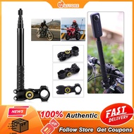 【NEW】Motorcycle Camera Mount Holder Bike Bicycle Handlebar Bracket With Selfie Stick For Insta360 Go