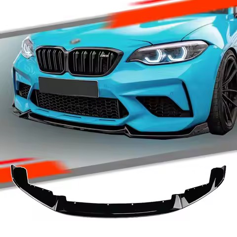 Car Front Bumper Splitter Lip For BMW F87 M2 CS Coupe 2016-2021 Diffuser Spoiler Lip Bumper Guard pr