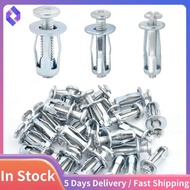90 PCS Expansion Screw Petal Nut -20,M5-25,M6-25 Petal Shape Metal Nut, Jack Nuts Petal Nuts Expansi