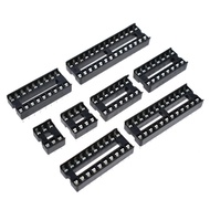 (10pcs) IC Socket - Square Hole - Integrated Circuit Socket DIP socket 6P 8P 14P 16P 18P 20P