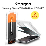 [2 Pack] Spigen Samsung Z Fold 8 Ultra / Z Fold 7 Privacy Tempered Glass EZ Fit Pro HD Screen Protec