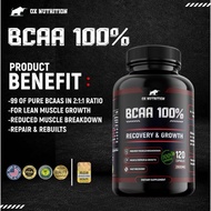 OX NUTRITION BCAA 2800MG 120CAPSULE