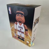Bearbrick 400% + 100% ALLEN IVERSON (Philadelphia 76ers) NBA Basketball 籃球 Medicom Toy Be@rbrick