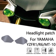 Suitable for Yamaha MT-10 2017-2024 Modified Headlight Protection Patch Headlight Lens Guard Patch