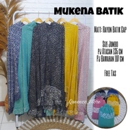 Mukena Batik Jumbo/ Mukena Dewasa Batik Cap