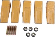 LSSOCH 5PK 1U3202 Bucket Teeth with Pins and Retainers Compatible with Caterpillar CAT Style J200 Ge