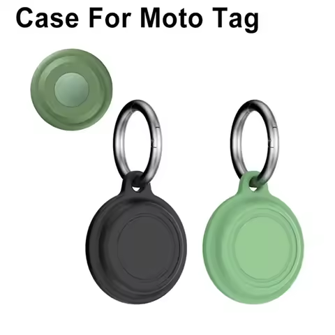 Silicon Keychain for Motorola Moto Tag Case Protective Cover Waterproof Smart Tracker Holder Accesso