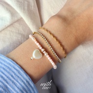 Our Love Story Bracelet 14k Gold Plated Jewellery