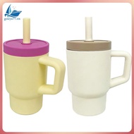 [gouyu77.vn] With Straw and Handle 12oz Car Cup Spill-Proof Training Cups Easy to Clean 2 Pack