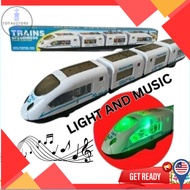 Mainan Kanak Kereta Api Bullet Train Dengan Lampu & Lagu Bullet Train With Cool Flash Light & Music