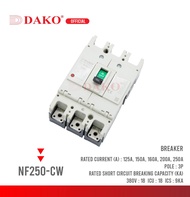 เบรกเกอร์ 3P 125A150A160A200A250A DAKO NF250-CW
