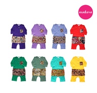 Baby Infant Romper Jumper Baju Melayu Kurung Malay Sunat Aqiqah Hari Raya Cukur Rambut Batik