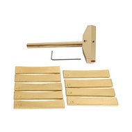 Guitar Bass Fret Press Caul&Radian Fret Inserts with Hexagon Wrench Fingerboard Pressing Tool Replac