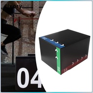 fixory Jumping Agility Box Sturdy Plyometric Exercise Step Up Box for Home Gym Strength and Balance