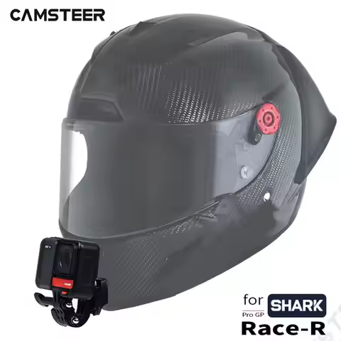 for Shark Race R Pro GP Helmet Custom Aluminium Chin Mount for GoPro Hero13 12 11 10 Insta360 X4 X3 