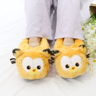 2024 Garfield Thick Plush Slippers Cute Winter Cat Cotton Slippers Ladies Warm Plush Shoes Cartoon B