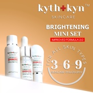 kyth+kyn Brightening Niacinamide, Alpha Arbutin, Centella Mini Skincare Set [Exp 01/28]