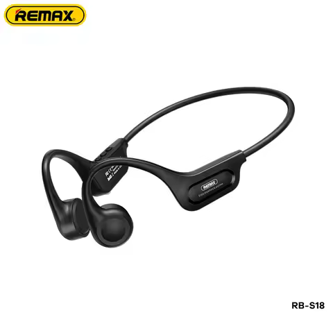 REMAX Bone Conduction Wireless Sports Headphone Bluetooth 5.4 Earphone IP56 Waterproof Dustproof ENC