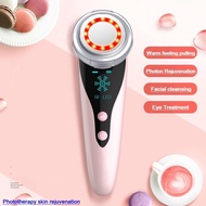 Mini Portable Photon Rejuvenation Beauty Machine Red and Blue Facial Massager Facial Lifting