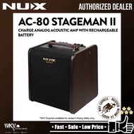 NUX AC-80 Stageman 2 Charge Acoustic Amplifier (Stageman II AC80 / AC 80)