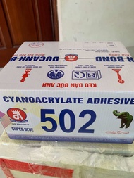 Keo 502 Đức Anh chuyên dụng hiệu con voi thùng 20 lọ 100 ml