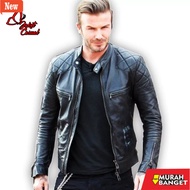 Garut men's leather jacket David Beckham Leather Jacket & Beckham Jacket