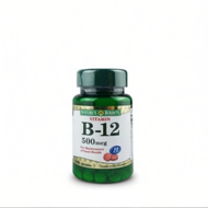 Nature's Bounty Vitamin B-12 500mcg 100 Tablets ( cyanocobalamin B12 )