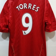 Vintage LIVERPOOL ( 󠁧󠁢󠁥󠁮󠁧󠁿 English Premier League ) 2010-2012 Home Soccer Jersey