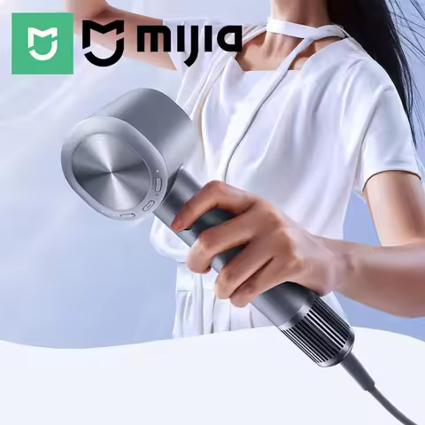 MIJIA High Speed Water Ion Hair Dryer H701,4 Temps & 3 Speeds,Professional 1600W Ionic Blow Dryers,1