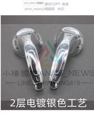 現貨小匠數碼 15.4mm單元 二層電鍍銀色工藝耳機殼 低音 人聲 三頻均衡 耳機外殼  送調音棉  MX500適用喇叭